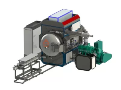 Horno de soldadura fuerte al vacío
