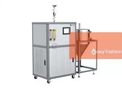 Horno continuo de reducción de microondas de grafeno